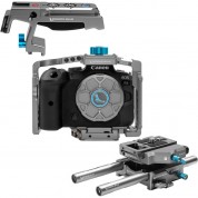 Kondor Blue Base Rig Mk Ii For Canon R5/r6/r6ii (space Gray)