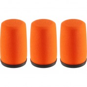 Auray Ws-sm7 Windscreen For Shure Sm7 Microphone (orange)