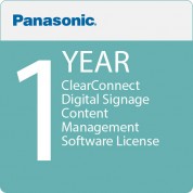 Panasonic Clearconnect Digital Signage Cms License (1 Year)