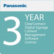 Panasonic Clearconnect Digital Signage Cms License (3 Years)