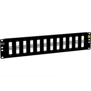 Kendall Howard 24-port Keystone Patch Panel 2ru