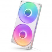 Nzxt F240 Rgb Core Fan Unit White