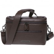 Federico Serrani Capetown Leather Camera Bag Chocolate