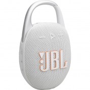 Jbl Clip 5 Portable Waterproof Speaker - White