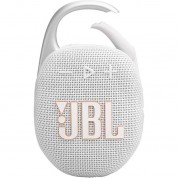 Jbl Clip 5 Portable Waterproof Speaker - White