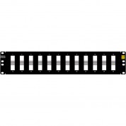 Kendall Howard 24-port Keystone Patch Panel 2ru