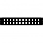 Kendall Howard 24-port Keystone Patch Panel 2ru