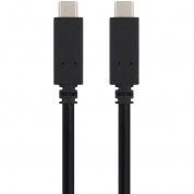 Visiontek Usb-c 2.0 Cable 6.6' Black