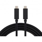 Visiontek Usb-c 2.0 Cable 6.6' Black