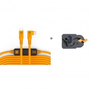 Tetherguard Leverlock & Cable Kit - High Visibility Orange