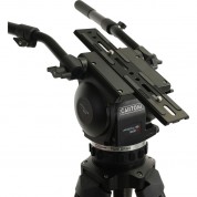 Cartoni Focus 22 Fluid Head With Long Plate & Smart Stop Tripod Kit