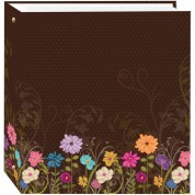 Pioneer Magnetic O-ring Photo Album Chocolate Garden