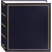 Pioneer Magnetic O-ring Photo Album Navy Blue