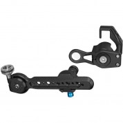 Kondor Blue Evf Bracket For Sony Fx6 - Raven Black