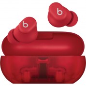 Beats Solo Buds Transparent Red | Official Site