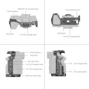 Smallrig Hawklock Quick Release Cage For Sony Cameras