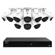 Lorex Fusion N864a64b 16-channel 4k Nvr With Cameras