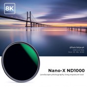 K&f Concept Nano-x Nd Filter 72mm 10-stop