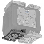 Kondor Blue Bottom Plate For Pyxis Cage System - Space Gray