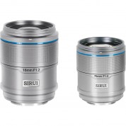 Sirui Sniper 2 Lens Kit 16mm & 75mm F/1.2 Nikon Z Silver