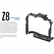 Leofoto Z8 Camera Cage For Nikon Z8 - Compact & Durable