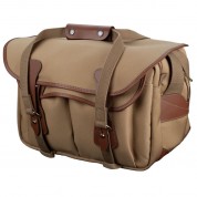 Billingham 335 Mkii Camera Laptop Bag Khaki Tan Leather 10l