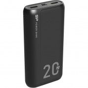 Silicon Power Qs15 20,000mah Portable Power Bank Black