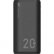 Silicon Power Qs15 20,000mah Portable Power Bank Black