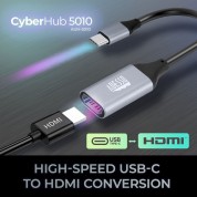 Usb-c To Hdmi 4k Adapter - Adesso (5.9