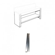 Steel Stand And Shelf For 24x60