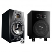 Adam A5x-sub8 Nearfield Monitors & Subwoofer Bundle