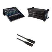 Allen & Heath Qu-16c Digital Mixer & Stage Rack Bundle