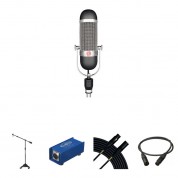 Aea R84 Ribbon Microphone Kit With Boom Stand & Accessories