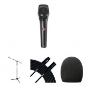 Neumann Kms 105 Live Vocal Mic Kit With Stand & Cable