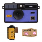 Kodak I60 Reusable 35mm Film Camera With Film Rolls