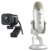 Logitech Streamcam & Blue Yeti Usb Mic Kit