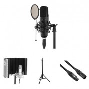 Sc-550x Condenser Microphone Kit With Stand & Filter