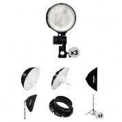 Profoto B10x Ocf Flash Head Studio 3-light Kit