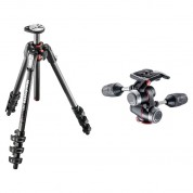 Manfrotto Mt190cxpro4 Carbon Fiber Tripod Kit