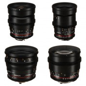 Rokinon Cine Ds Lens Bundle For Nikon F Mount