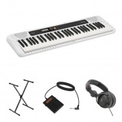 Casio Ct-s200 61-key Portable Keyboard Kit With Stand, Pedal, Headphones