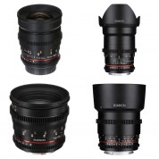 Rokinon Cine Ds Lens Bundle For Canon Ef Mount