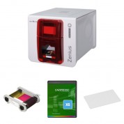 Evolis Zenius Classic Single-sided Id Card Printer Kit