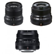 Fujifilm Xf 50mm 35mm 23mm F/2 Wr Lenses Kit Black