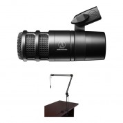 Audio-technica At2040 Podcast Microphone Kit With Arm