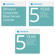 Xprotect Corporate Base Server License 5-year Care Plus