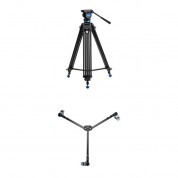 Benro Kh25p Tripod With Dl06 Dolly Kit