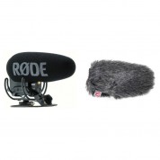 Rode Videomic Pro+ Shotgun Microphone With Rycote Windshield