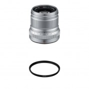 Fujifilm Xf 50mm F/2 R Wr Lens Silver With Care Kit