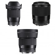 Sigma 16mm 30mm 56mm F/1.4 Dc Dn Lens Kit Canon Ef-m